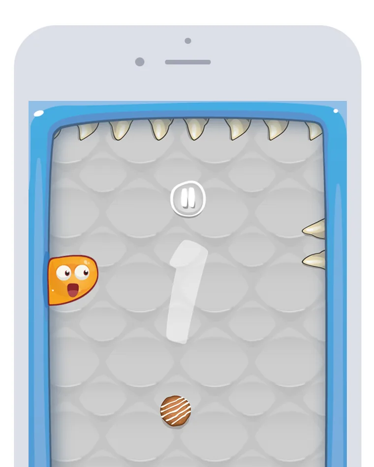 Jumpy Chewie game screen